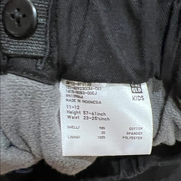 Uniqlo Heat-tech Extra Warm Youth Pants. Excellent condition. Elastic - Picture 2 of 3
